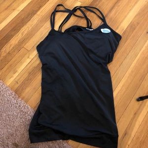 Racer back work out tank top